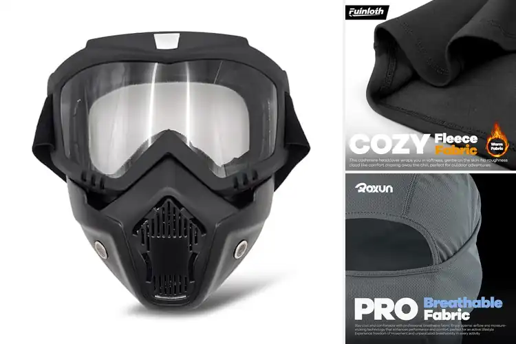 Detailed view of Best Windproof Motorcycle Face Masks