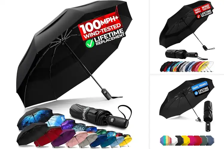 Detailed view of Best Windproof Umbrellas