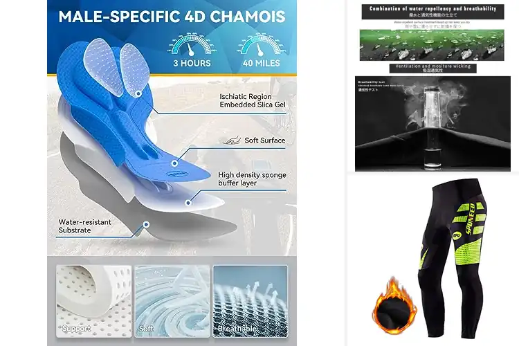Detailed view of Best Winter Cycling Pants: Top 10 Picks for Warmth & Comfort